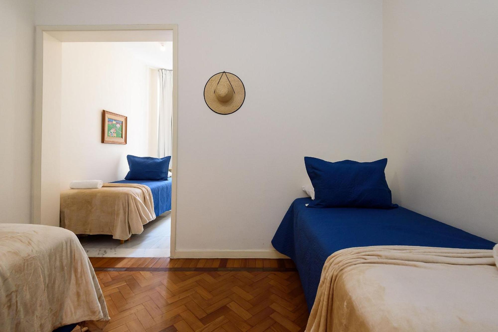 Omar Do Rio - Tn 239/301: Grande P/ Até 10 Pessoas, Internet 240mbps, Workstation, Smart Tv, 100 Metros Do Metrô E 500metros Da De Copacabana Apartamento Río de Janeiro