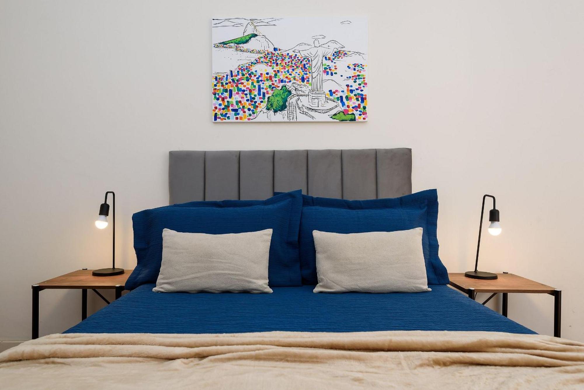 Apartamento Omar Do Rio - Tn 239/301: Grande P/ Até 10 Pessoas, Internet 240mbps, Workstation, Smart Tv, 100 Metros Do Metrô E 500metros Da De Copacabana Río de Janeiro